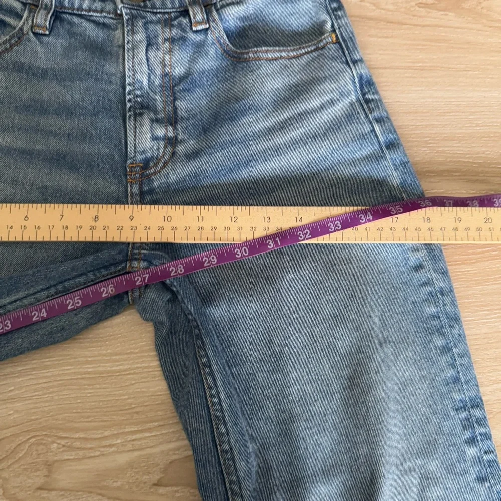 Faherty 25 Organic Cotton Slim Straight Denim Lakewood Wash Mid Rise - Picture 9 of 9